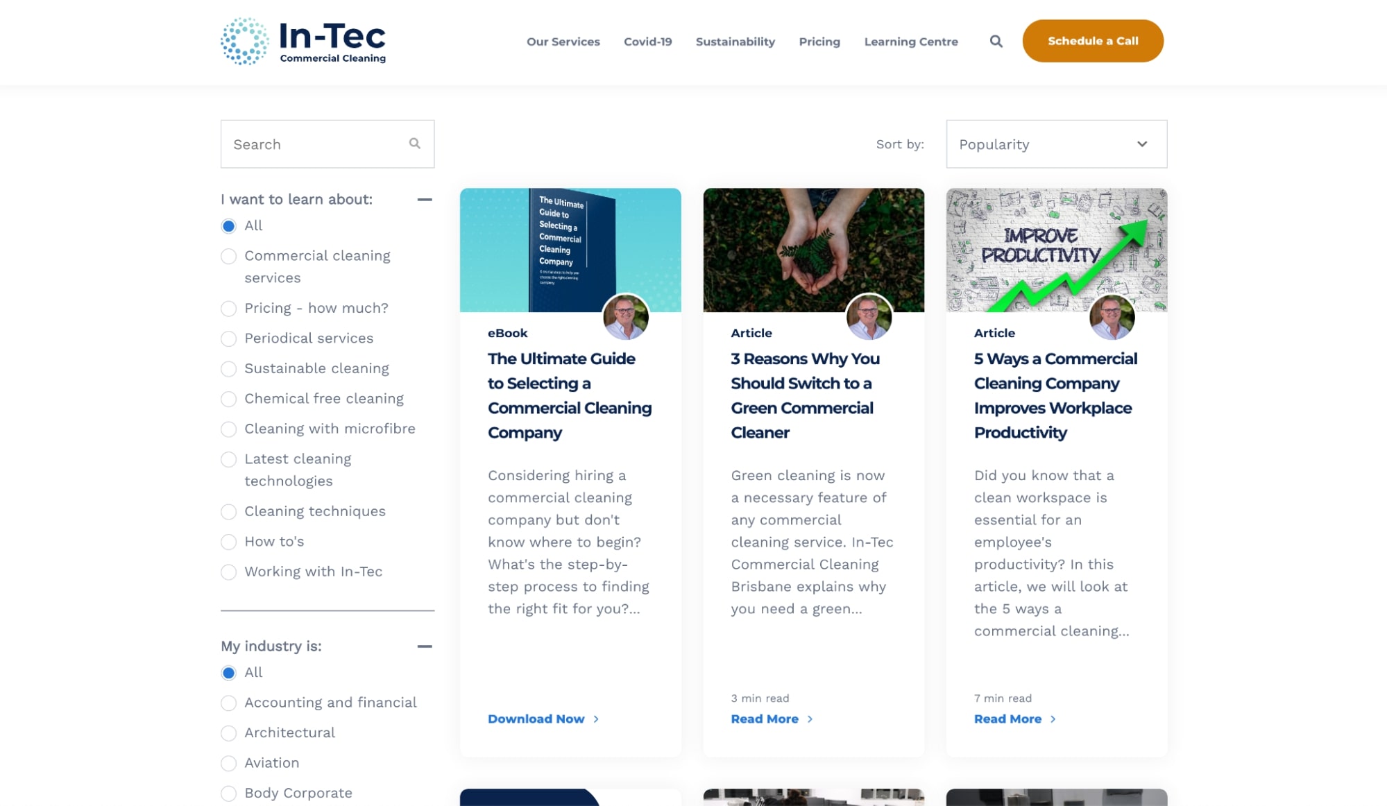 23 of the Best Examples of Business Blog Design | IMPACT
