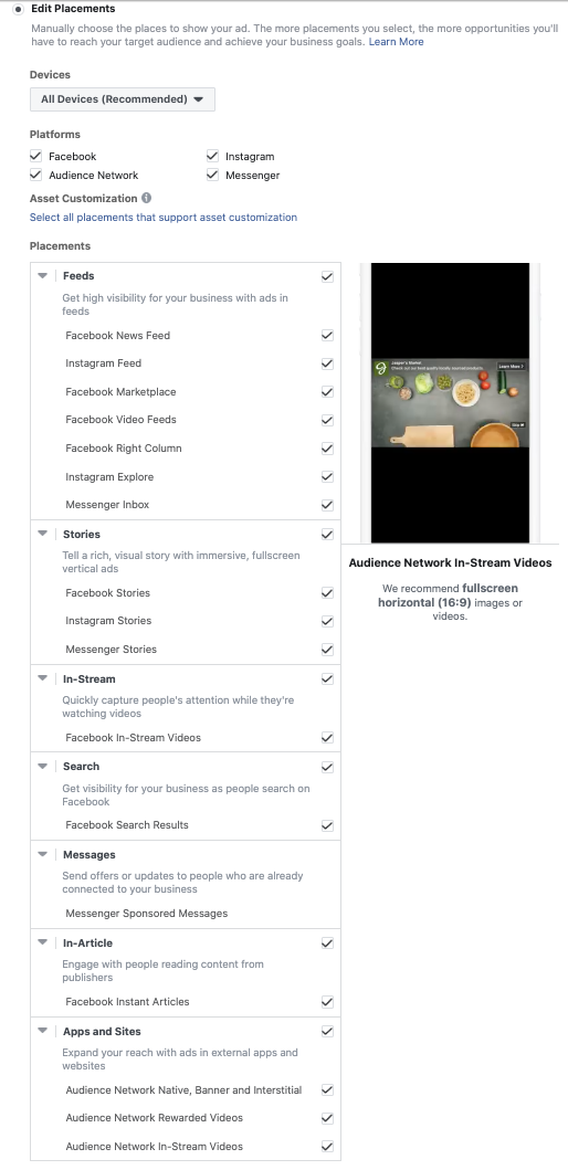 example-ad-placements