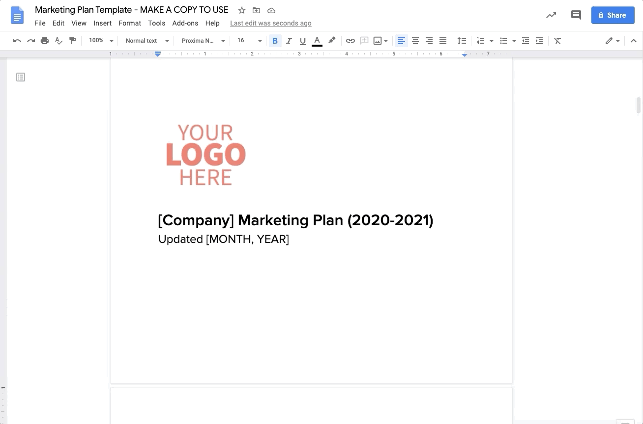 marketing plan software free marketing plan software free