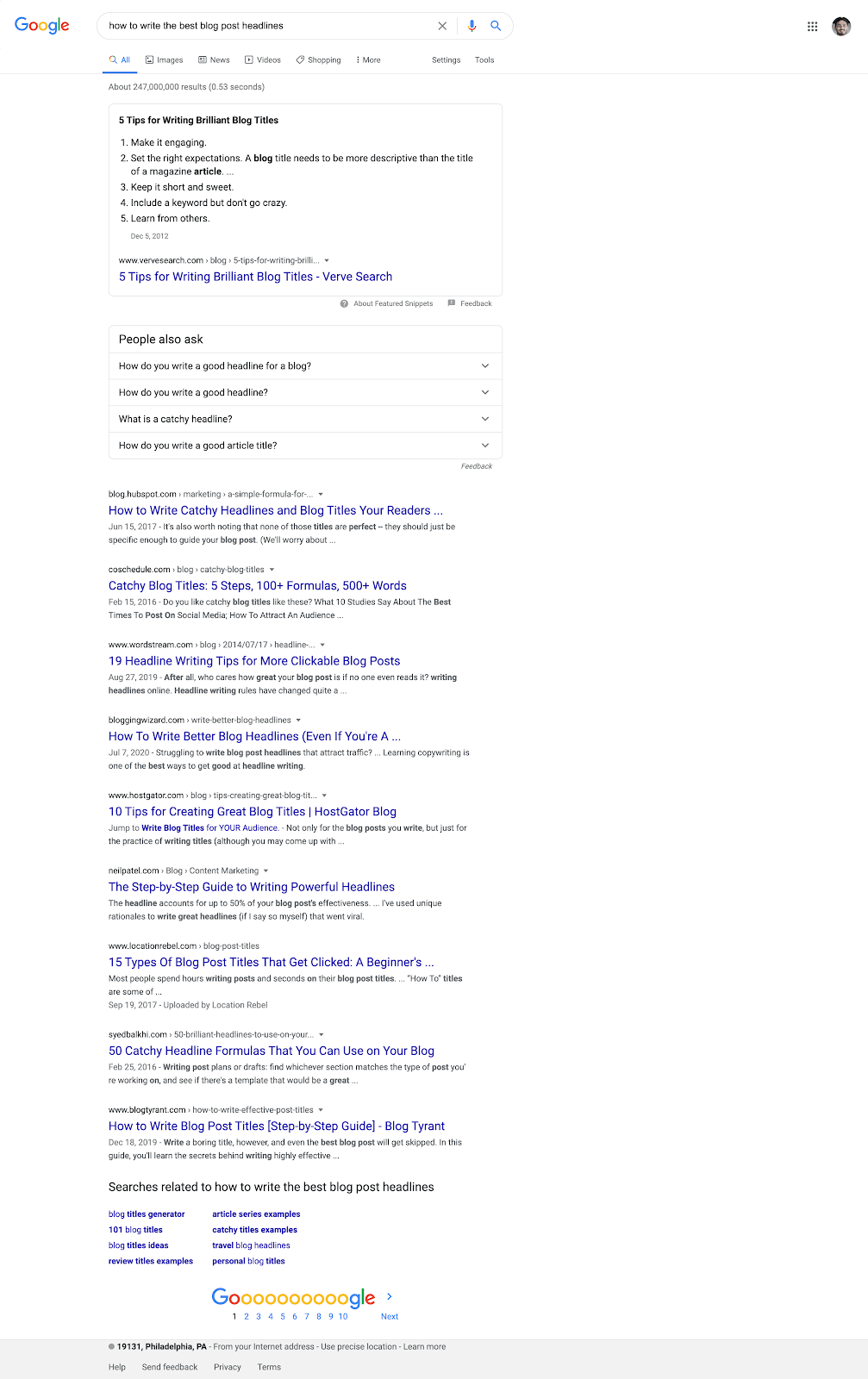29 tips for writing your best blog headlines in 29  IMPACT