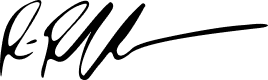 Bob Ruffolo's signature