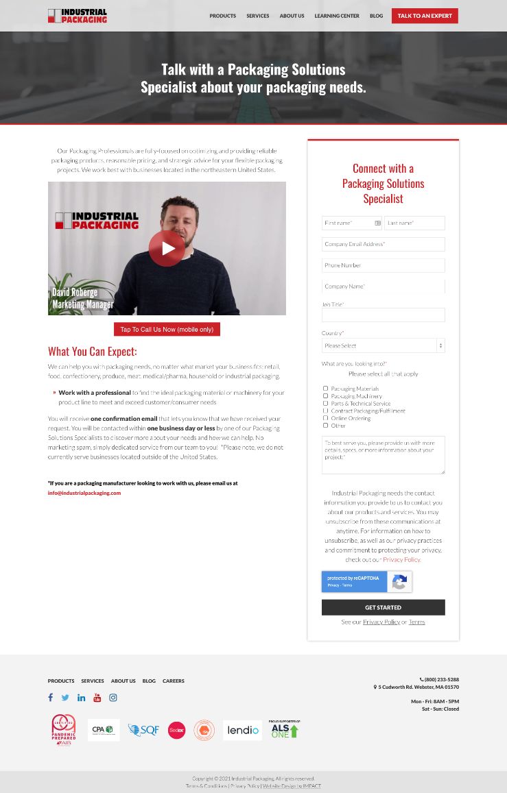 landing-page-example-industrial-packaging