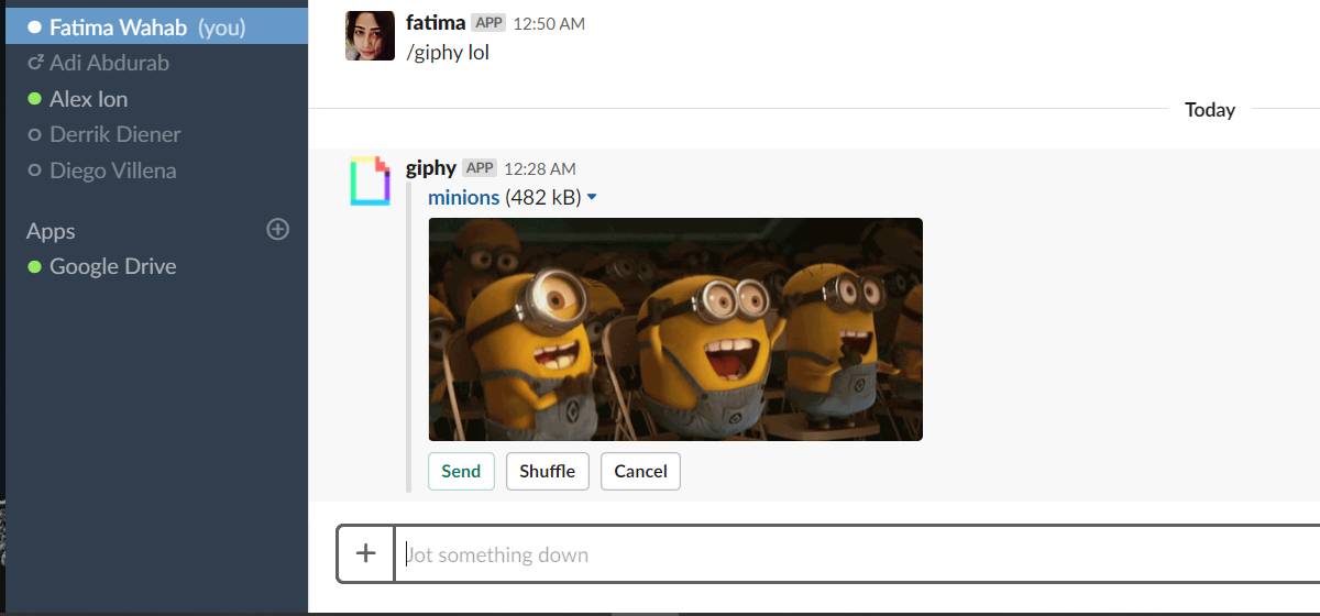 slack-giphy
